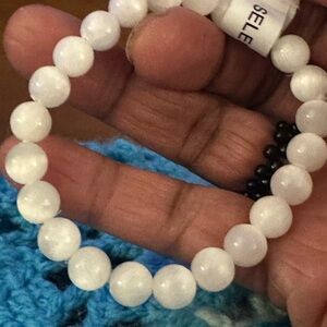 Selenite Crystal 8mm Bracelet